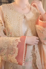 Aneelas unstichted Lawn Embroidered 2pc Embroidered Duppata V723 2pc