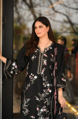 Summer 3Piece Lawn Embroidered Suit V 731